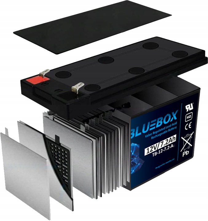 AKUMULATOR ŻELOWY BEZOBSŁUGOWY UPS 12V 7.2Ah (wymiar 7Ah, 7.5Ah, 9Ah, 10Ah)