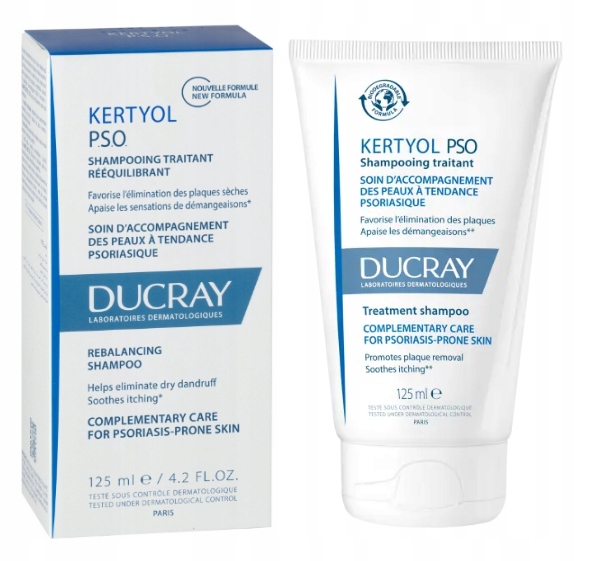 DUCRAY KERTYOL PSO Szampon normalizujący 125 ml