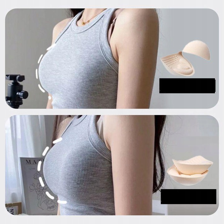 4X WKŁADKI PUSH UP STRÓJ KĄPIELOWY BIUSTONOSZ BIKINI nr Ws2_b