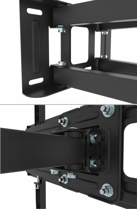 EXTRA MOCNY OBROTOWY UCHWYT na TELEWIZOR WIESZAK TV 32-80 cali
