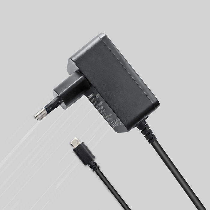 Qoltec Ładowarka Super FAST PD do Raspberry PI 4 USB-C 15W 5V 3A Czarna