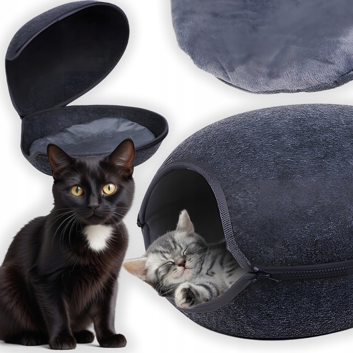 DOMEK DLA KOTA LEGOWISKO CIEPŁE BUDKA POSŁANIE LEGOWISKO ANTYSTRESOWE