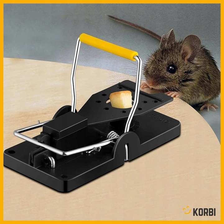 10x SILNA KLASYCZNA PUŁAPKA ŁAPKA NA MYSZY SZCZURY GRYZONIE MYSZOŁAPKA