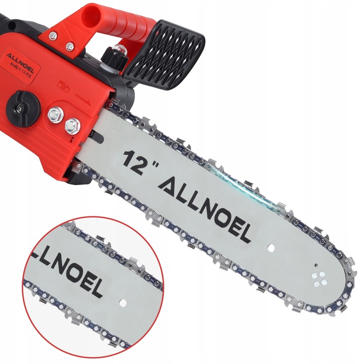 PIŁA ŁAŃCUCHOWA AKUMULATOROWA 21V PILARKA 12" 2x AKUMULATOR WALIZKA