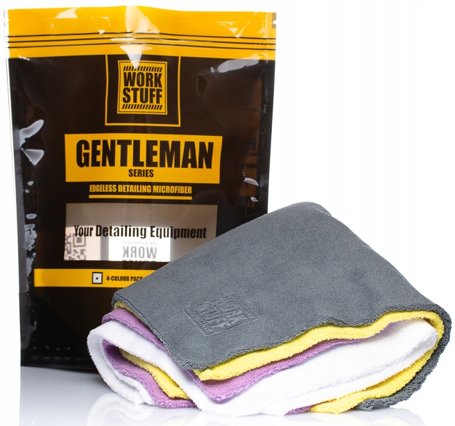 WORK STUFF Gentleman 4 Color Pack Zestaw Mikrofibr 40x40cm Bez Obszycia