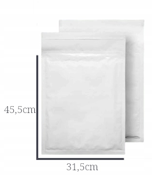 KOPERTY BĄBELKOWE I19 19I 19 I 50SZT BIAŁE