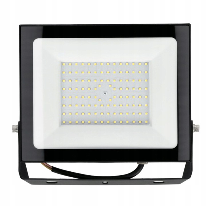 Naświetlacz LED Halogen 100W 8700lm 4000K IP65 Czarny Lampa LED2B MH