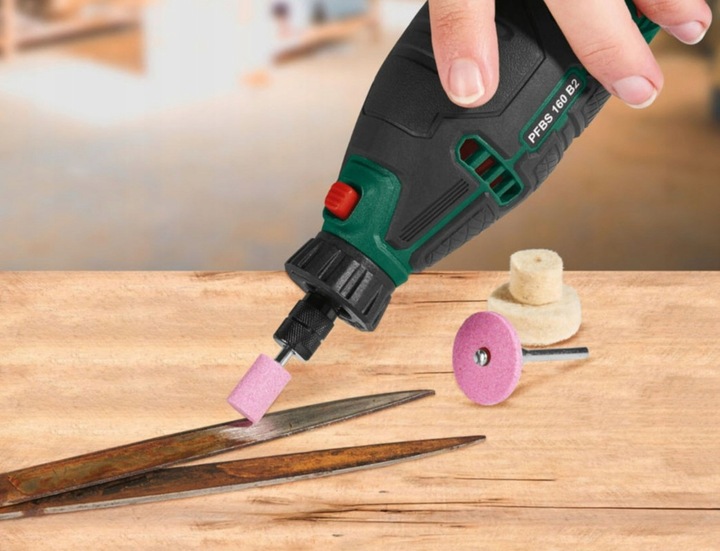 Multiszlifierka wiertarka precyzyjna Parkside PFBS