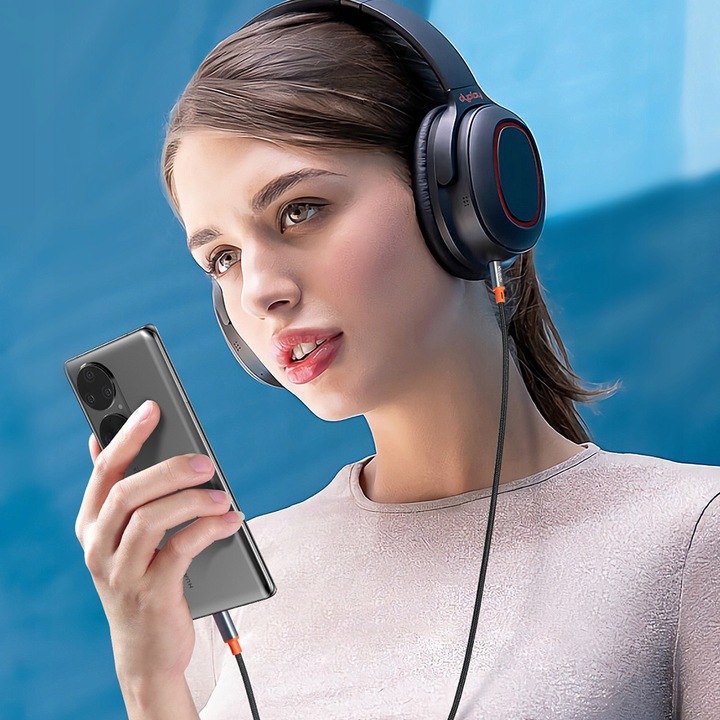 MCDODO KABEL USB C AUX ADAPTER PRZEJŚCIÓWKA MINI JACK 3,5 DO SAMSUNG