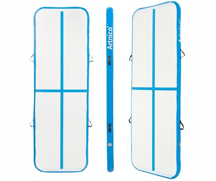 MATA GIMNASTYCZNA DMUCHANA ŚCIEŻKA AKROBATYCZNA 3m MATERAC ĆWICZEŃ