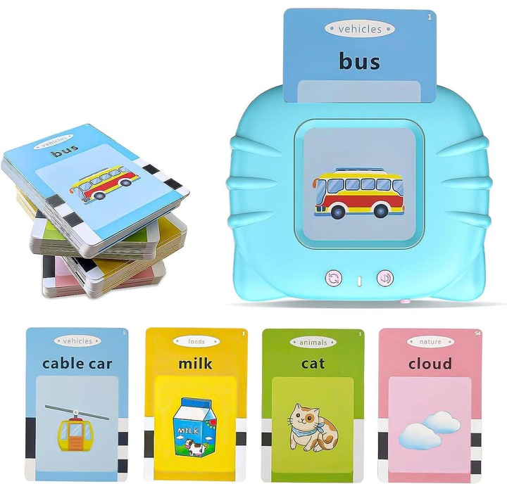 CZYTNIK KART DO NAUKI ANGIELSKIEGO 224 SŁÓWKA EDU DLA DZIECI 224 SŁÓWKA