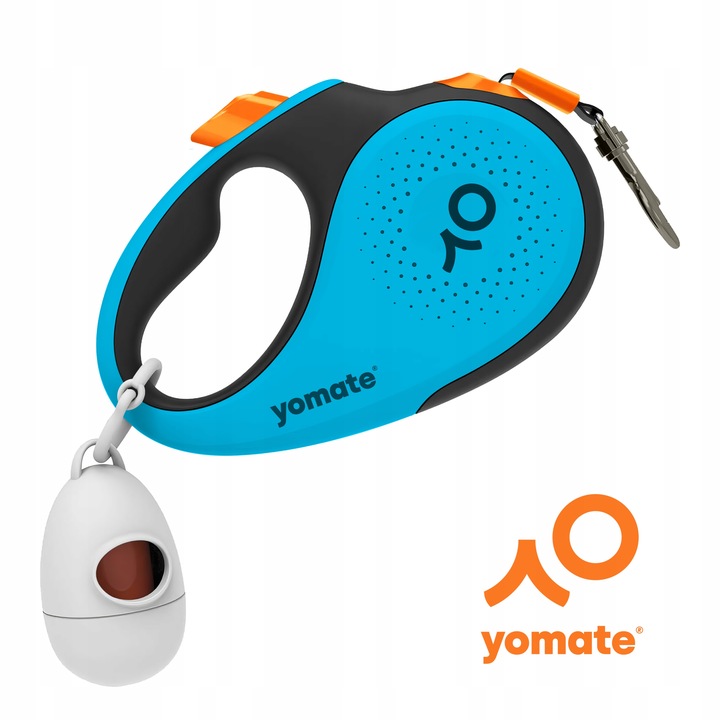 MAŁY PIES do 15 KG - SMYCZ AUTOMATYCZNA dla PSA / LEKKA , TAŚMA + POJEMNIK