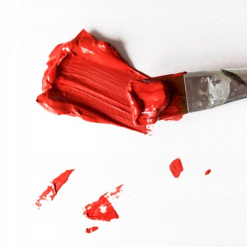 FARBY AKRYLOWE Zestaw Farb Akrylowych 24x12 ml Pędzle Malarskie 10szt