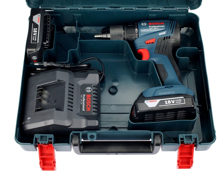 WKRĘTARKA GSR 185-LI BOSCH 2x2,0Ah BEZSZCZOTKOWA