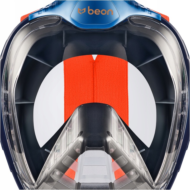 MASKA DO NURKOWANIA SNORKELINGU PEŁNOTWARZOWA NA CAŁĄ TWARZ DO WODY S/M