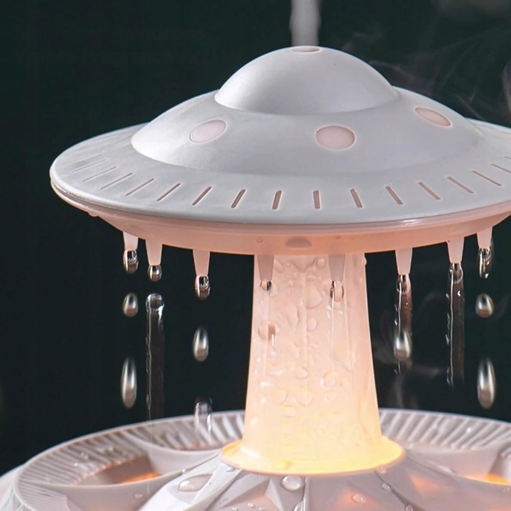 Nawilżacz Powietrza DYFUZOR olejków eterycznych AROMATYZER Grzybek