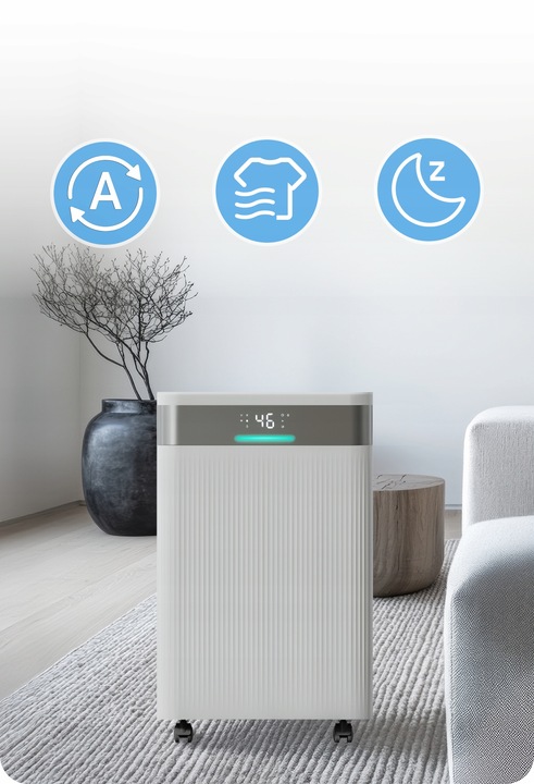 Osuszacz powietrza VELAIR LUMEA X 20l/24h WiFi +TIMER pochłaniacz