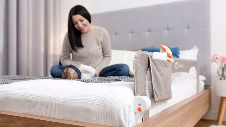 Barierka do łóżka BRAMKA OCHRONNA BLOKADA zabezpieczenie 150cm Lionelo