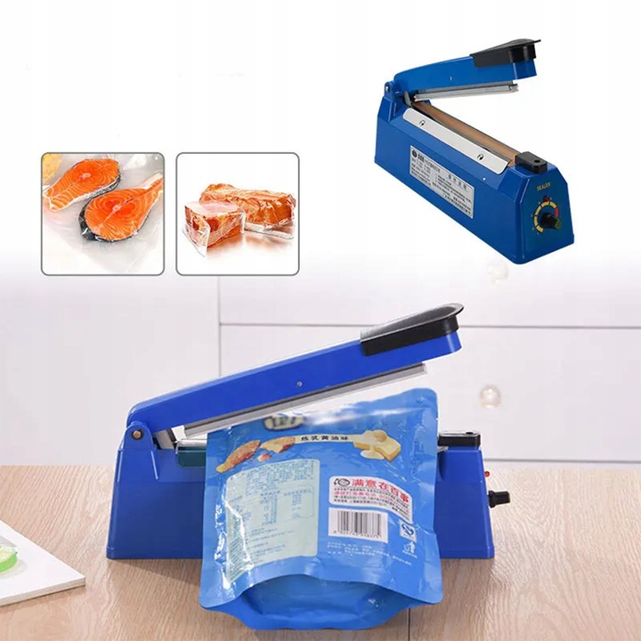 ZGRZEWARKA DO FOLII PAKOWANIA PAKOWARKA RĘCZNA REGULACJA CZASU 400W