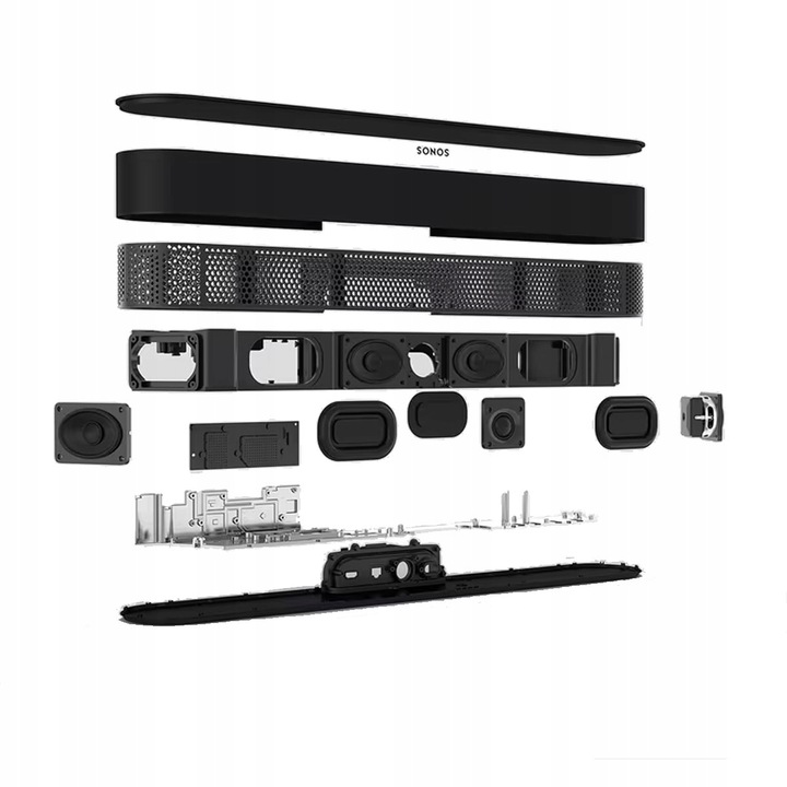 Sonos Beam generacja 2 3.0 smukły soundbar