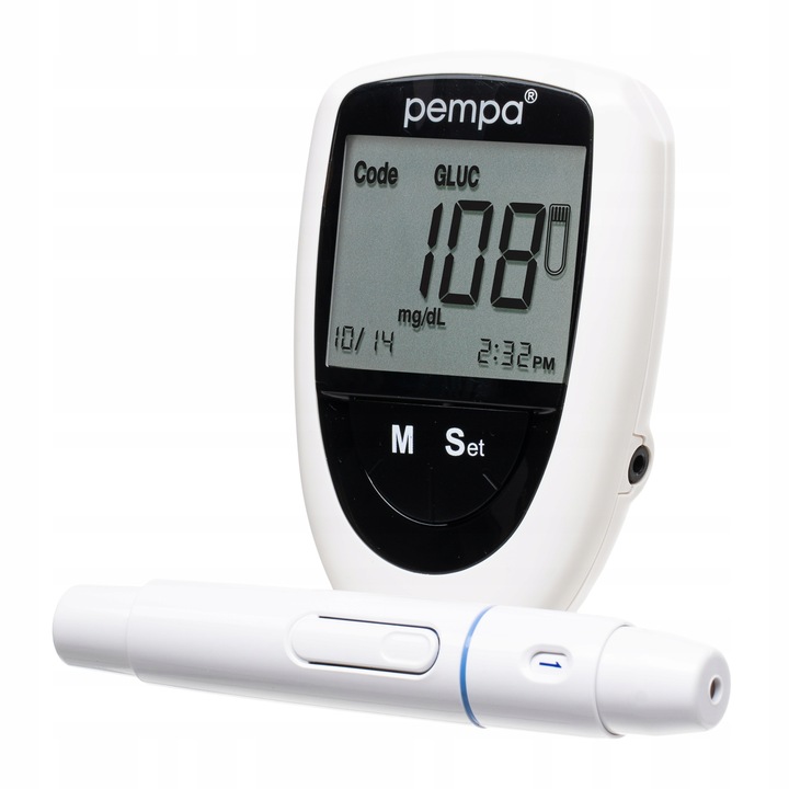 Glokometr PEMPA BeneCheck 3w1 – glukoza, cholesterol, kwas moczowy