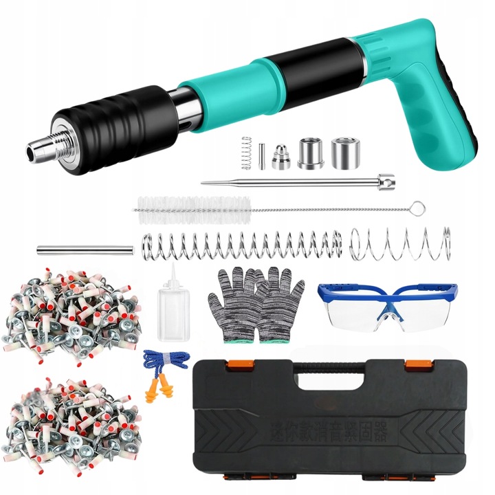 ZSZYWACZ PNEUMATYCZNY GWOŹDZIARKA DO DREWNA BETONU METALU + 200