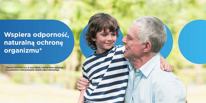 Multiwitaminadla mężczyzn Centrum Man 50+ Silver minerały 30 tabletek