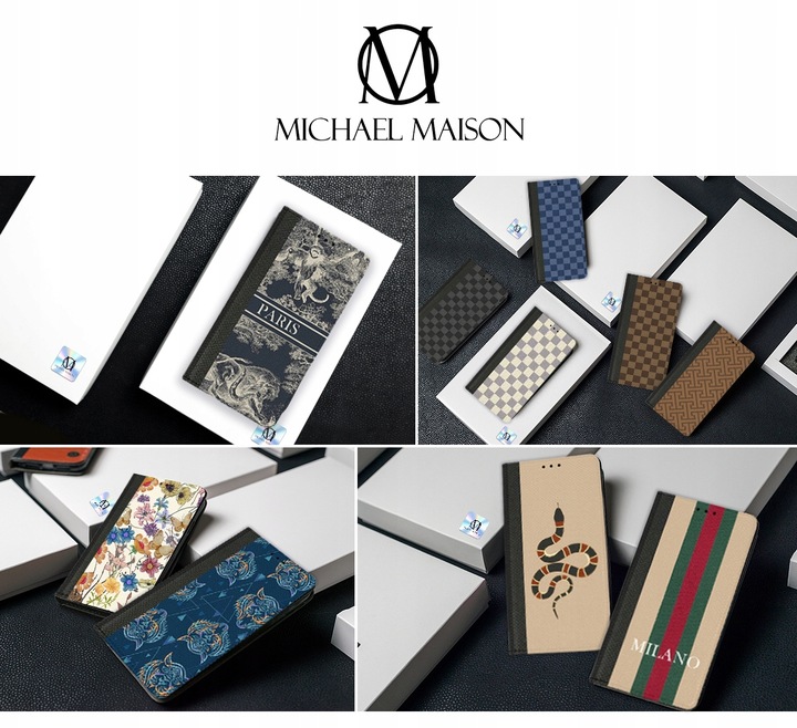 ETUI Z KLAPKĄ DO XIAOMI REDMI NOTE 13 PRO 4G ZAMYKANE PORTFEL 2w1 WZORY