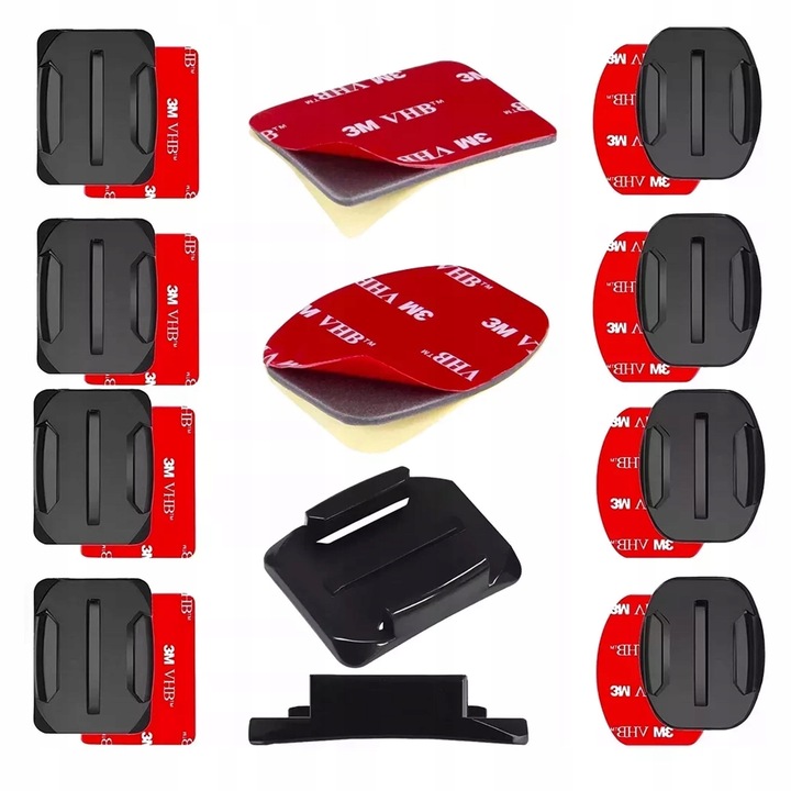 Naklejki Taśma 3M Uchwyt Przylepiec Adapter do Kasku do GoPro DJI