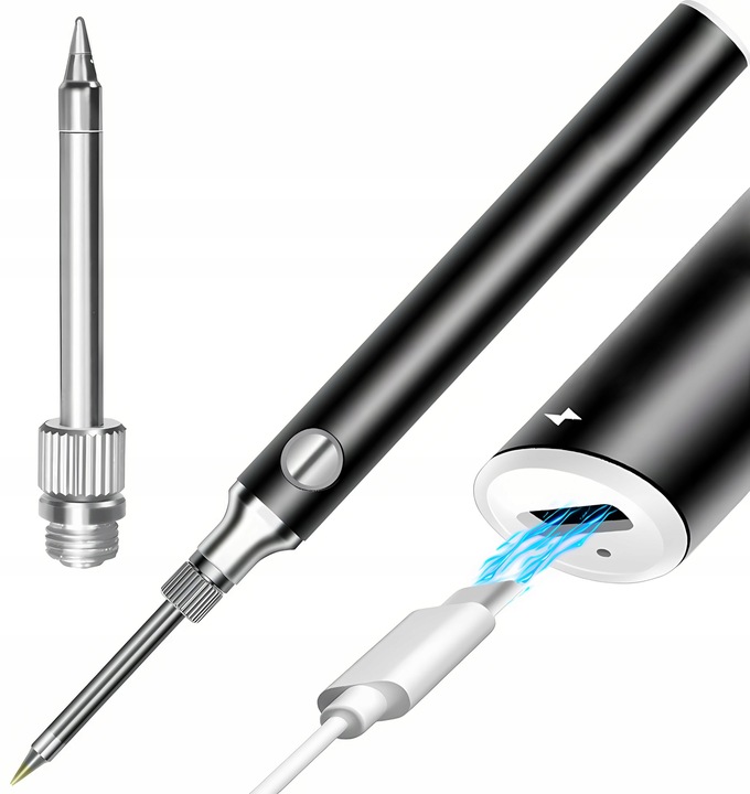 LUTOWNICA BEZPRZEWODOWA Z REGULACJĄ TEMPERATURY PRZENOŚNA PRECYZYJNA