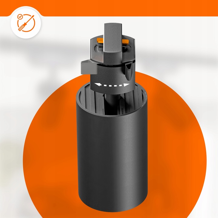 Zestaw Szynoprzewód Szyna 2m + 8x Oprawa Halogenowa LED GU10 Lampa