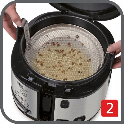 Frytkownica tradycyjna TEFAL One Metal 1.2 kg 2.1l FF175D71 do