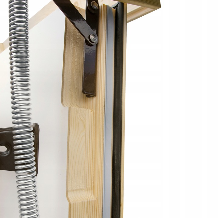 Schody Strychowe NORDIC 0,44 W/m2K 120x80 Dodatkowa Uszczelka Wkręty