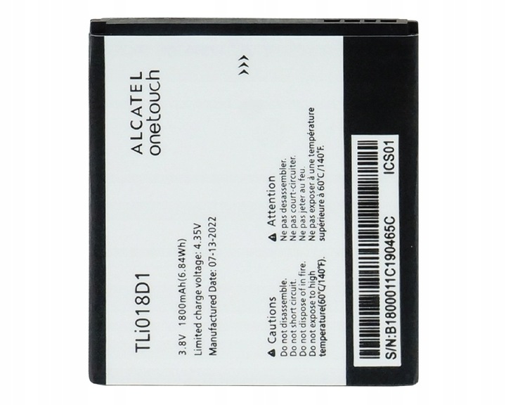 Bateria Alcatel Airbox 2 TLI018D1
