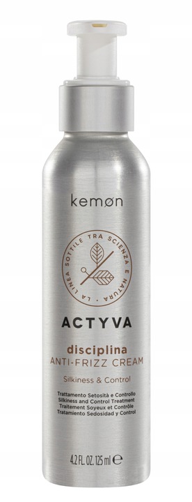 KEMON Actyva Disciplina Anti-Frizz Cream Krem Przeciw Puszeniu 125ml