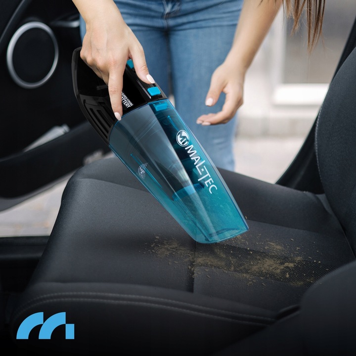 ODKURZACZ RĘCZNY BEZPRZEWODOWY AKUMULATOROWY SAMOCHODOWY CZYŚCI NA