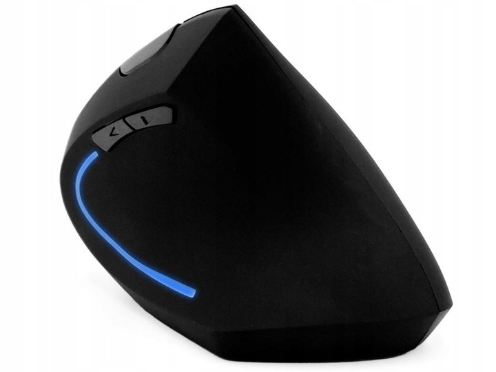 Mysz Pionowa Wertykalna Bezprzewodowa Vertic RF zasięg 10m LED 5 przycisków