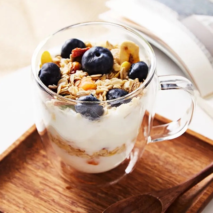 Szklanki do kawy zestaw szklanek do latte termiczne 350ml kubki do