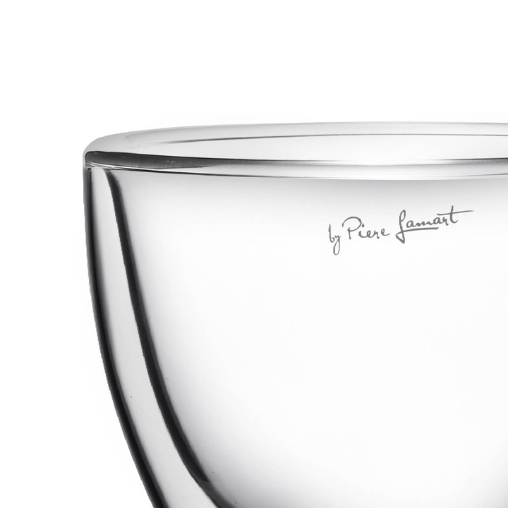 Szklanki z Uchem Termiczne do Cappucino Lamart LT9026 2szt 190ML