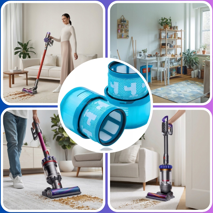 2x FILTR POWIETRZA ZMYWALNY DO DYSON GEN5DETECT GEN5OUTSIZE