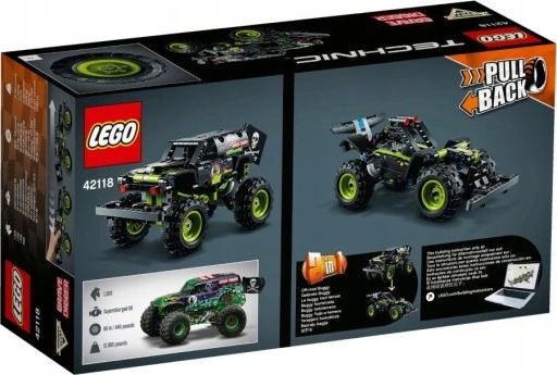 Lego Technic Auto Monster Truck Jam Grave Digger