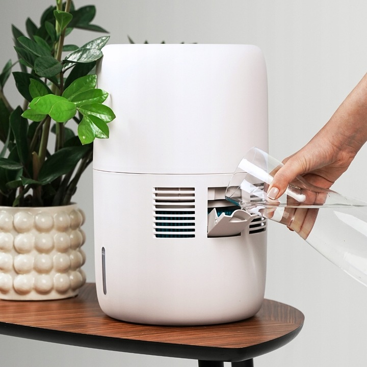 Nawilżacz ewaporacyjny KLARTA Humea White 300ML/H 3L 44M² cichy PZH