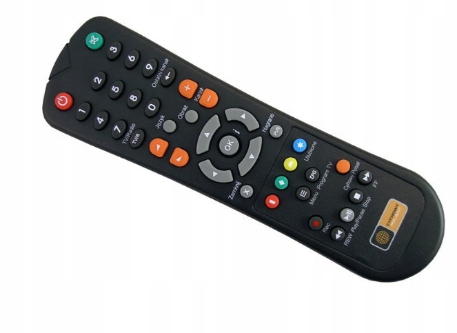 Oryginalny Pilot Cyfrowy Polsat HD2000 HD3000 HD5000 + baterie GP 2szt