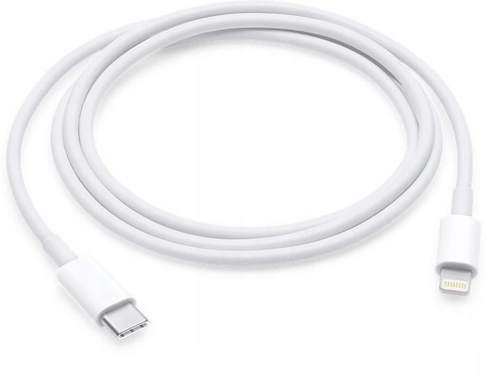 ORYGINALNA SZYBKA ŁADOWARKA DO APPLE IPHONE 20W+KABEL USB-C LIGHTNING 1M