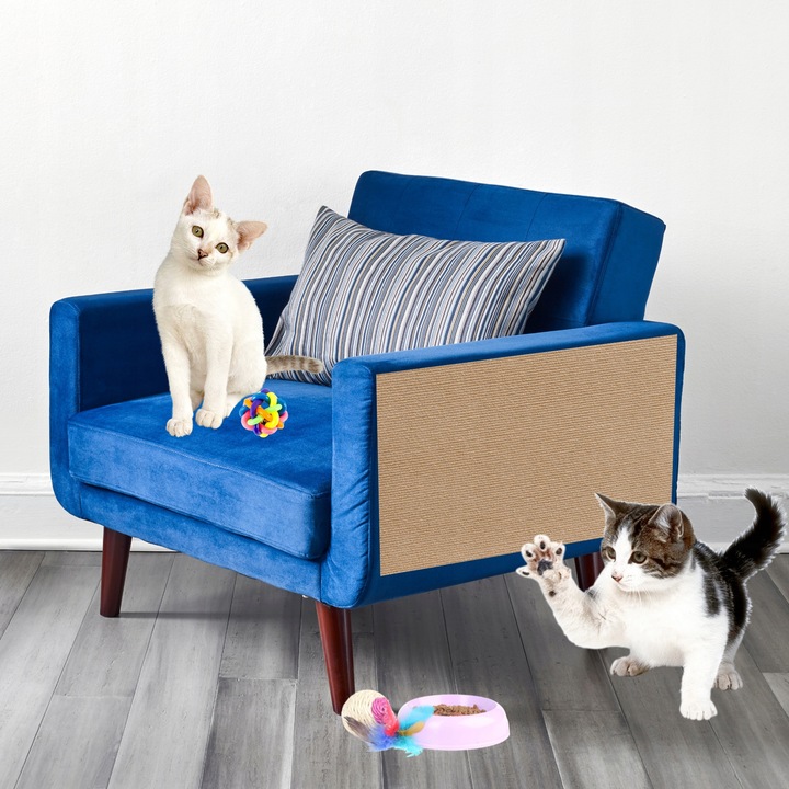 Samoprzylepna MATA DO DRAPANIA na kanapę meble dla kotów ochrona 200x40