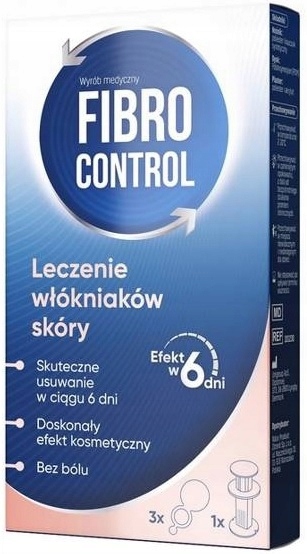 Fibrocontrol, leczenie włókniaków skóry, 3 plastry
