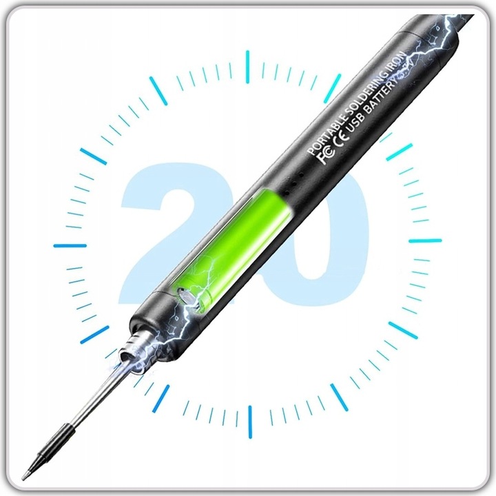 ZESTAW LUTOWNICA BEZPRZEWODOWA OPOROWA KOLBOWA GROT USB-C