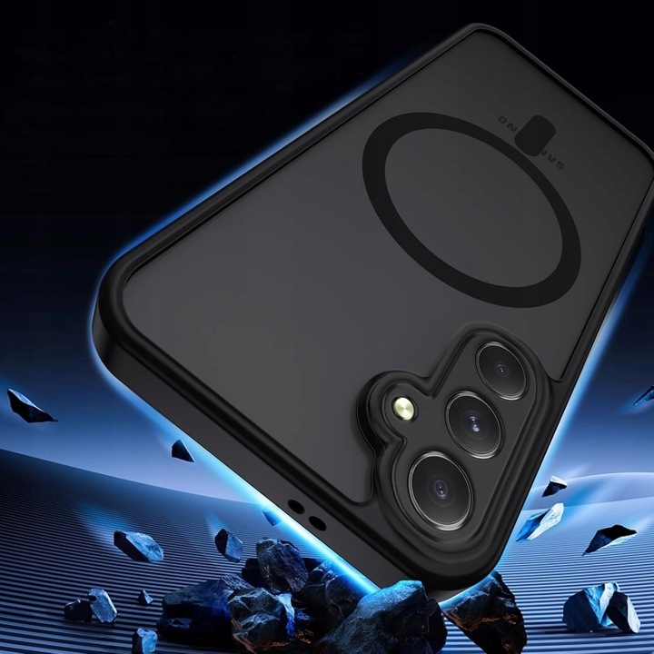 Etui do SAMSUNG S24 FE 5G do MagSafe Szkło z czytnikiem linii papilarnych