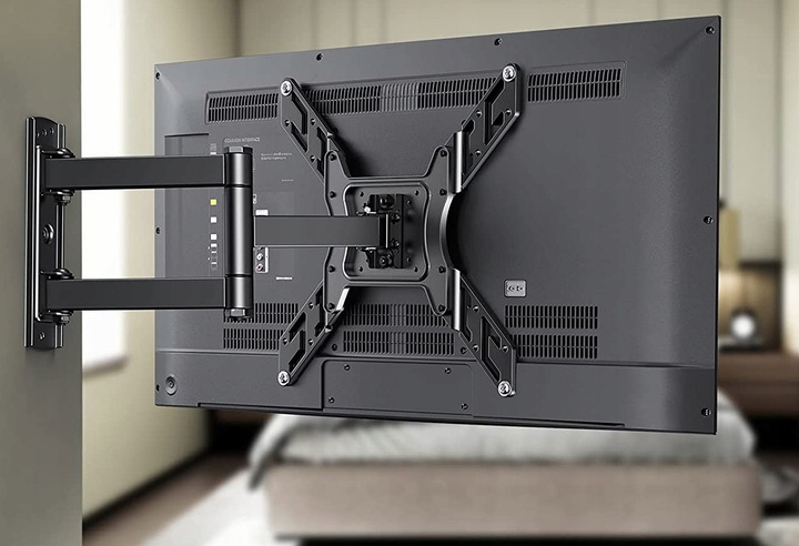 UCHWYT DO TELEWIZORA WIESZAK OBROTOWY NA TV MOCNY LCD 22-55 CALI KingMount