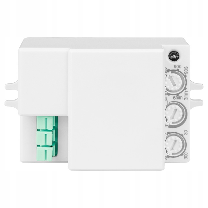 Czujnik RUCHU zmierzchu LED sensor MIKROFALOWY flat